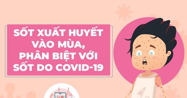 Phân biệt sốt xuất huyết và sốt do Covid-19 ở trẻ nhỏ