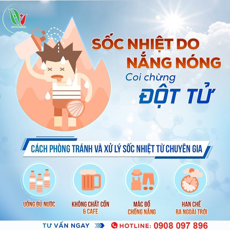 SỐC NHIỆT DO NẮNG NÓNG 