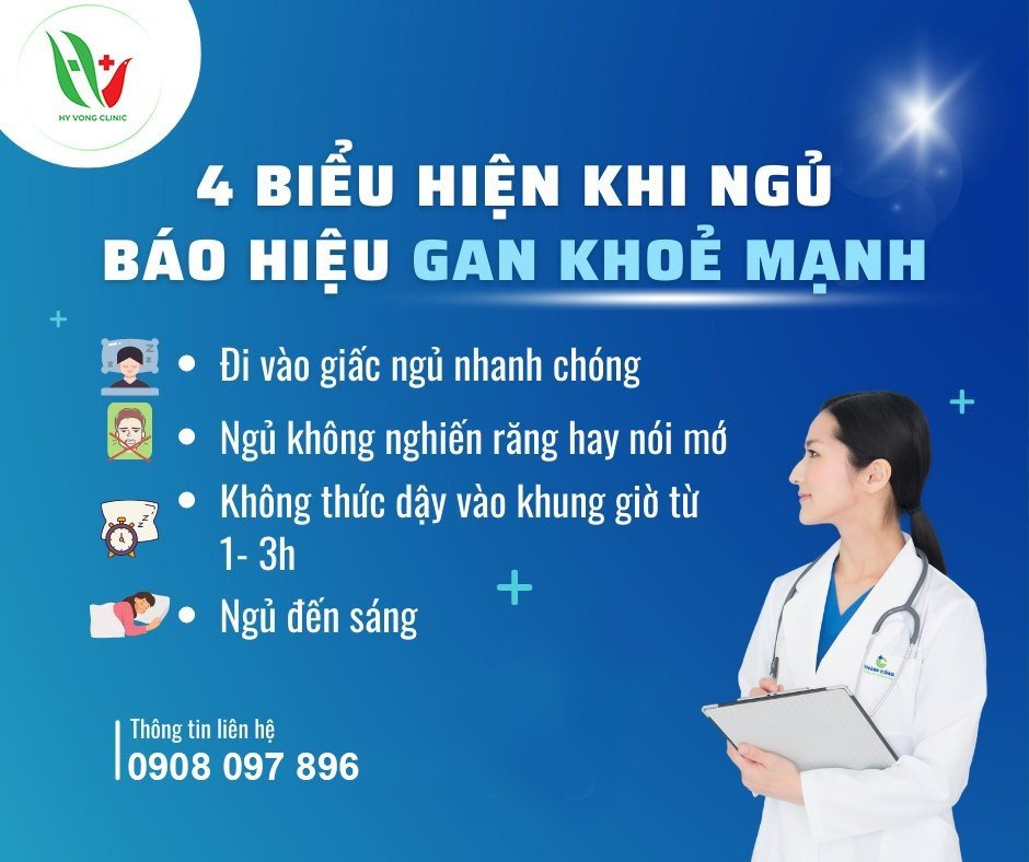 4 BIỂU HIỆN KHI NGỦ BÁO HIỆU GAN KHỎE MẠNH