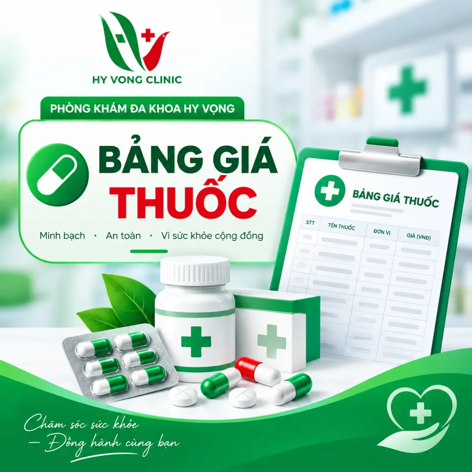 Bảng giá thuốc