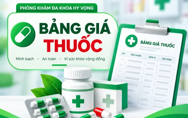 Bảng giá thuốc