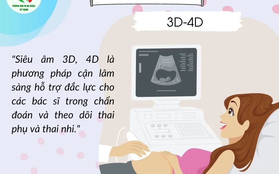 Lợi ích của siêu âm 3D-4D đối với thai phụ và thai nhi