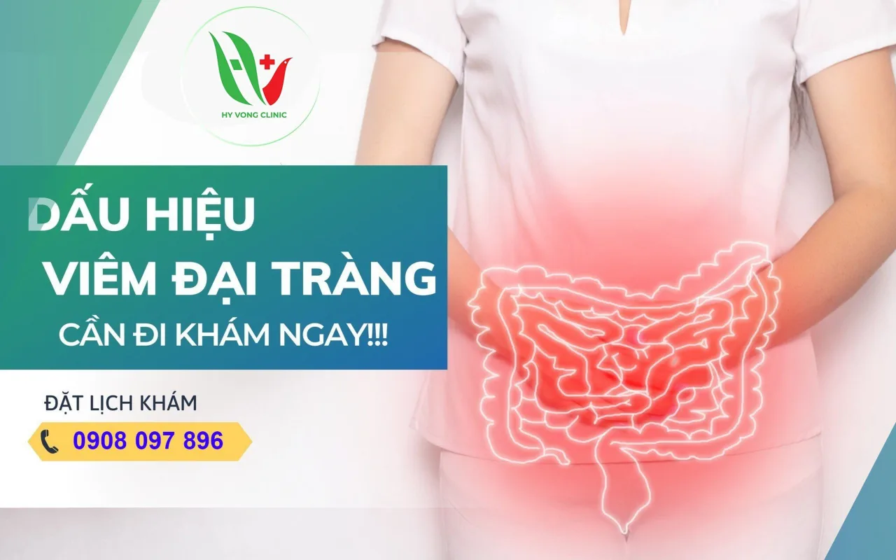 DẤU HIỆU VIÊM ĐẠI TRÀNG - CẦN ĐI KHÁM NGAY!