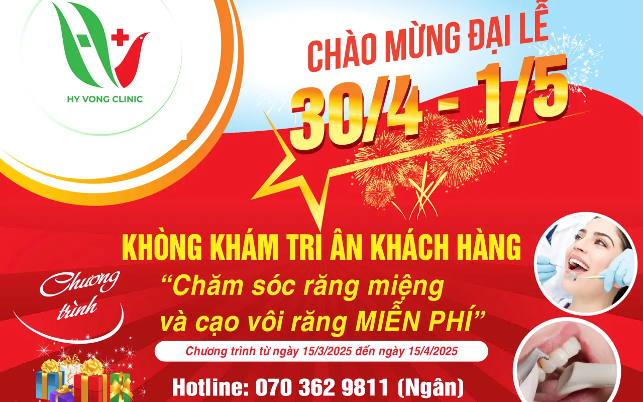 PHÒNG KHÁM ĐA KHOA HY VỌNG – CHĂM SÓC NỤ CƯỜI, NÂNG TẦM SỨC KHỎE